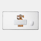 Citrouille Fer Vintage Bodybuilder Halloween Desig (Clavier et souris)