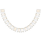 Citrouille Floral Bonne Bannière d'anniversaire (Tout)