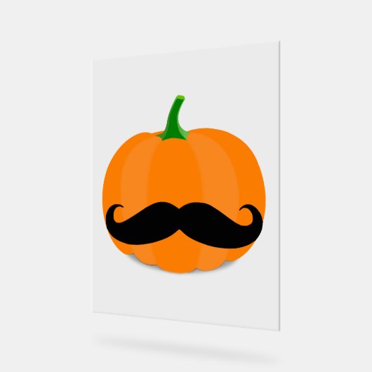 citrouille halloween avec barbe (Angle)