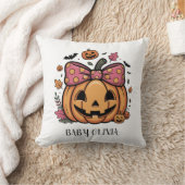 citrouille halloween avec Coussin avant pour bébé (Couverture)