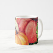 Citrouille Halloween café Mug (Devant droit)