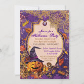 CITROUILLE HALLOWEEN INVITATION PARTI (Devant)