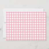 Citrouille Invitation d'anniversaire avec photo (Dos)