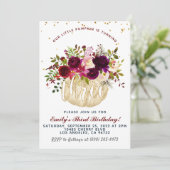 Citrouille Invitation pour le troisième anniversai (Debout devant)