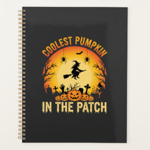 Citrouille la plus cool d'Halloween dans le patch 