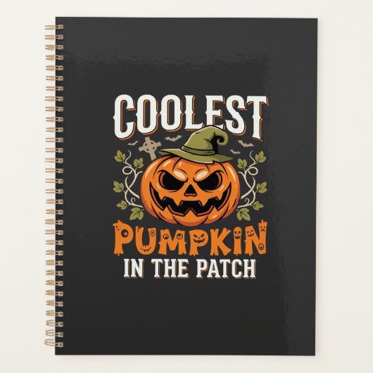 Citrouille la plus cool du patch design Halloween (Devant)