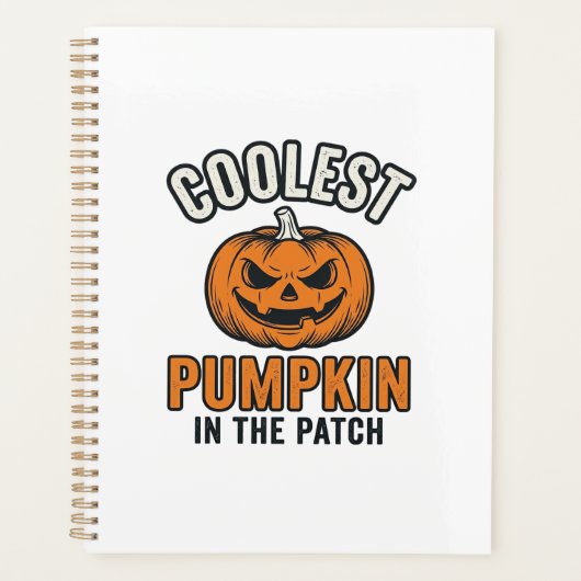 Citrouille la plus cool du patch vintage Halloween (Devant)