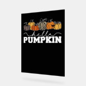 Citrouille Leopard Automne Femmes Mignonne Automne (Angle)