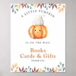 Citrouille - livres cartes et affiche de cadeaux