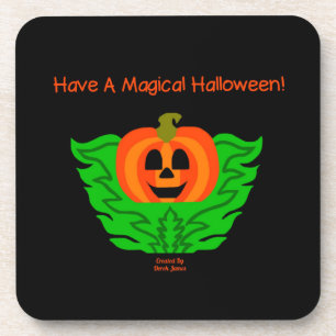 Citrouille magique Halloween Dessous de verre en p