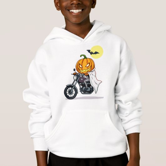 Citrouille moto (Devant)
