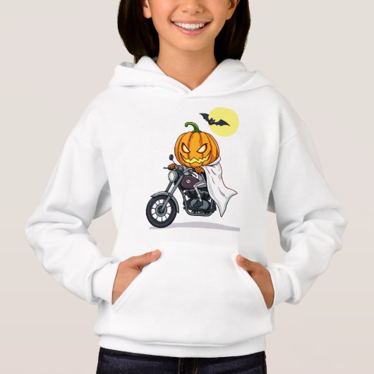 Citrouille moto (Devant)