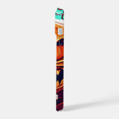 Citrouille orange effrayante avec visage, Hallowee (Côté gauche)