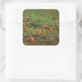 Citrouille Patch Automne Automne Halloween Sticker (Sac)