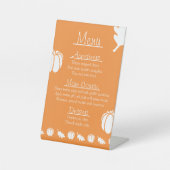 Citrouille Patch dans le panneau central orange (Recto)