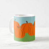 Citrouille Patch Halloween Mug (Devant gauche)