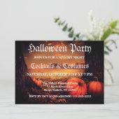 Citrouille Patch Halloween Party Invitation (Debout devant)