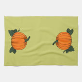 Citrouille Patch Serviette de cuisine (Horizontal)