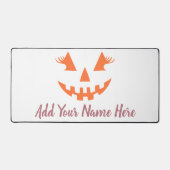 Citrouille personnalisée Jack O Lantern Halloween (Recto)