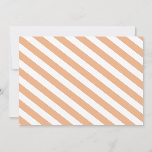 Citrouille photo Premier Invitation d'anniversaire (Dos)