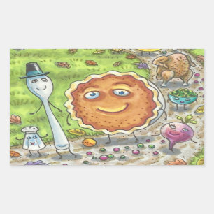 CITROUILLE PIE & AMIS THANKSGIVING PARADE STICKERS