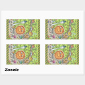 CITROUILLE PIE & AMIS THANKSGIVING PARADE STICKERS (Feuille)