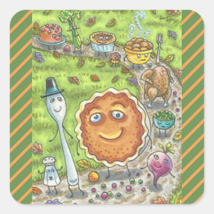 CITROUILLE PIE & AMIS THANKSGIVING PARADE STICKERS
