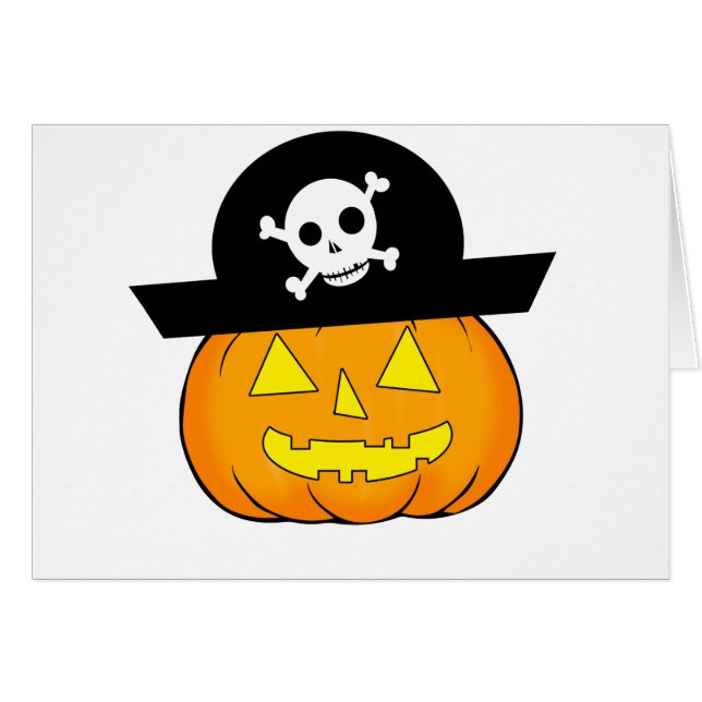citrouille pirate (Devant horizontal)