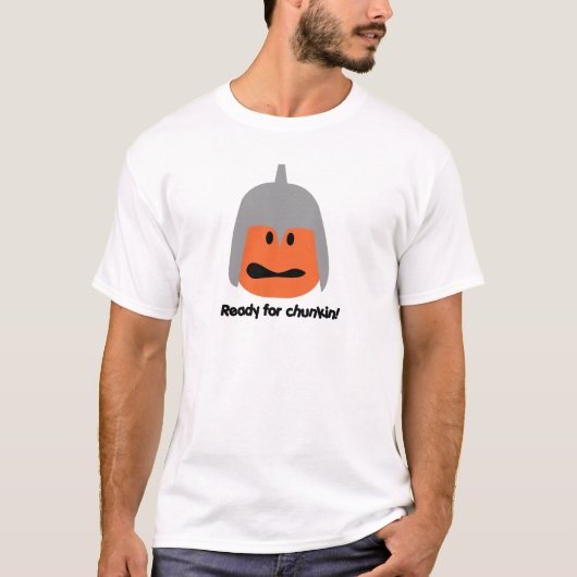 Citrouille prêt pour le T-shirt de chunkin (Devant)