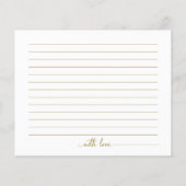 Citrouille Rose Floral Fête des mariées Date Carte (Dos)