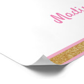 Citrouille rose page du livre d'or signe douche or (Coin)