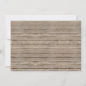 Citrouille Russe Premier anniversaire Invitation B (Dos)