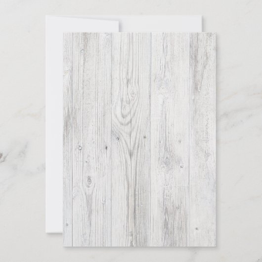 Citrouille Rustic Fall Baby shower Invitation (Dos)