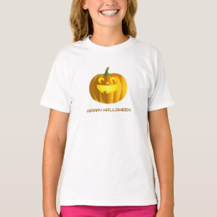 Citrouille souriant Bonne Halloween T-Shirt