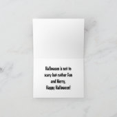 Citrouille Souriant Et Carte D'Halloween Scarecrow (Intérieur)