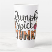 Citrouille Spice Junkie Latte Mug (Devant)