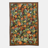 Citrouille, Squash Automne Harvest Serviette de cu (Vertical)