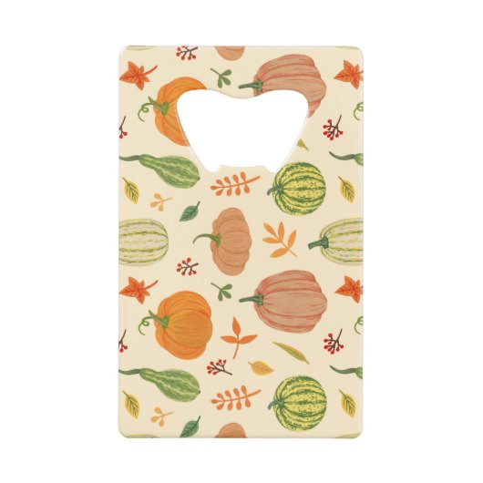 Citrouille vert et orange, motif sans soudure. (Devant)