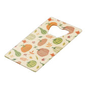 Citrouille vert et orange, motif sans soudure. (Dos Angle)