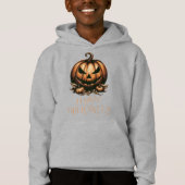 Citrouille vintage joyeux Halloween (Devant)