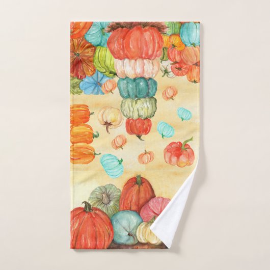 Citrouilles (Serviette à main)