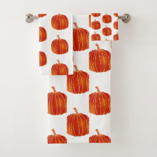 Citrouilles d'automne Halloween mignonnes brillant