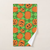 Citrouilles de Halloween (Serviette à main)