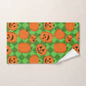 Citrouilles de Halloween (Serviette à main)