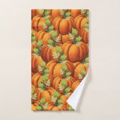 CITROUILLES DE JOUR DE L'ACTION DE GRÂCE  (Serviette à main)