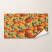 CITROUILLES DE JOUR DE L'ACTION DE GRÂCE  (Serviette à main)