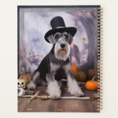 Citrouilles de Schnauzer miniature Halloween (Dos)