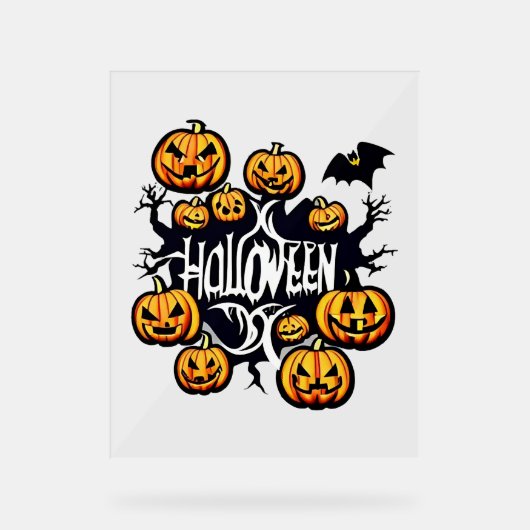 Citrouilles d'Halloween (Recto)