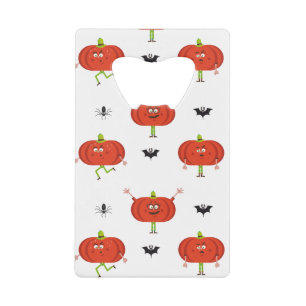 Citrouilles d'halloween mignonnes, araignée et mot