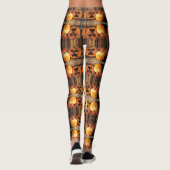 Citrouilles effrayants - Leggings d'Halloween (Dos)
